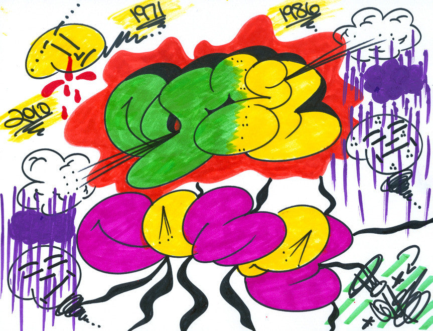 COMET - Untitled #2 - Drawing