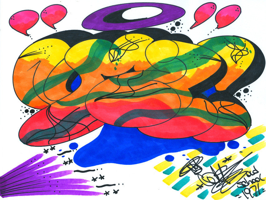 COMET - Untitled #4 - Drawing
