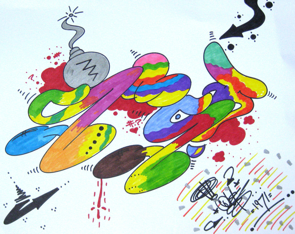 COMET - Untitled #6 - Drawing
