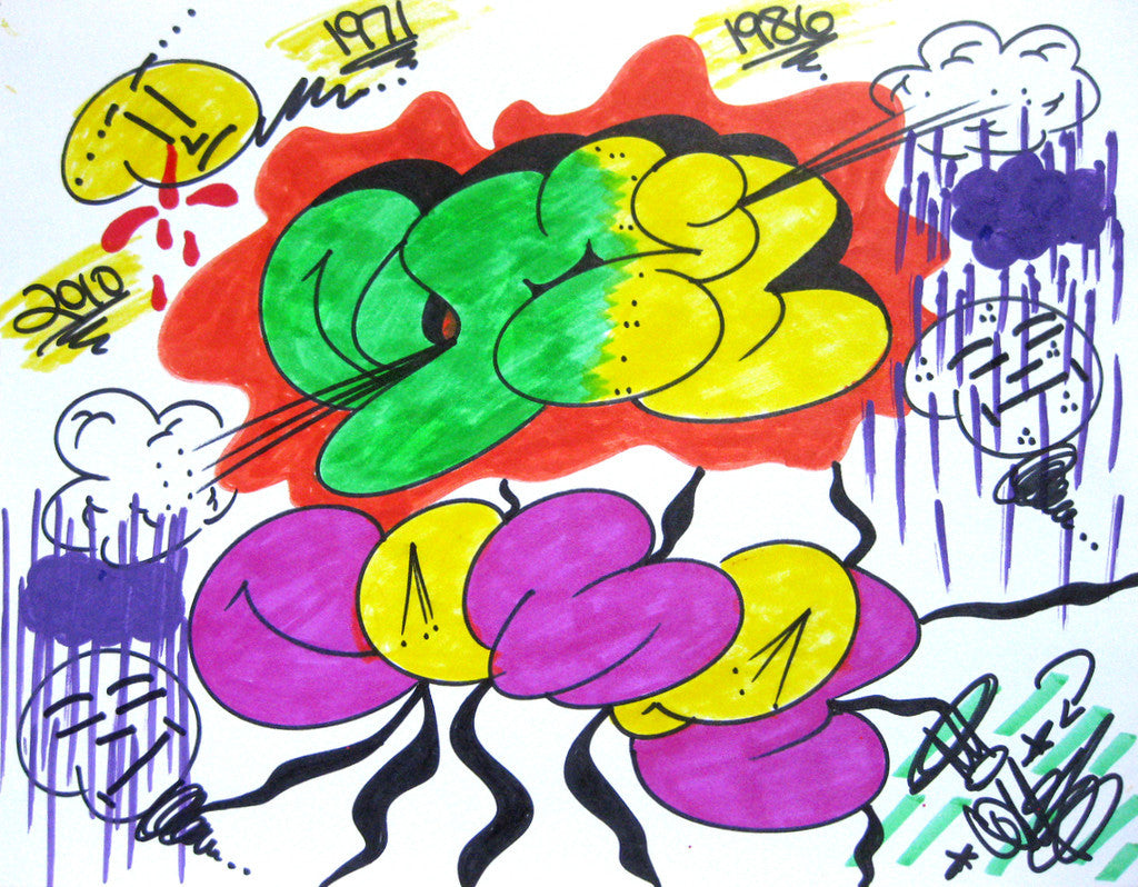 COMET - Untitled - Drawing