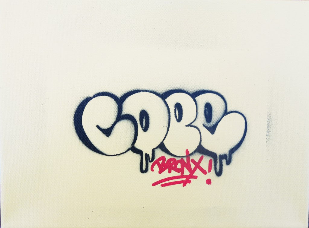 COPE2 - "Bubble Stencil #7" Painting