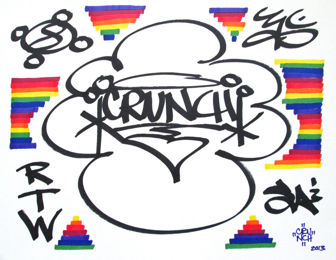 CRUNCH - SOUL ARTISTS - Drawing