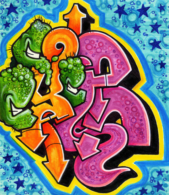 CYCLE - Goopy C's Black Book Drawing