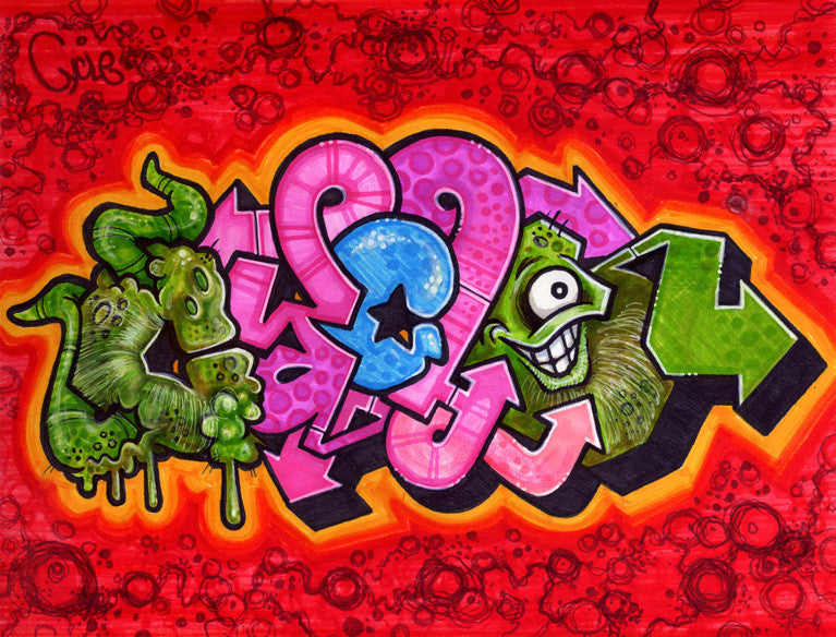 CYCLE - Red Blood Cell Black Book Drawing