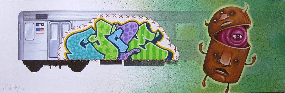 CYCLE  "Cut & Sew Brain Booger" Trains of Thought