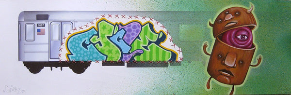 CYCLE  "Cut & Sew Brain Booger" Trains of Thought