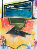 CHRIS"DAZE"ELLIS - Study for Uptown B train.