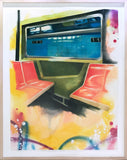 CHRIS"DAZE"ELLIS - Study for Uptown B train.