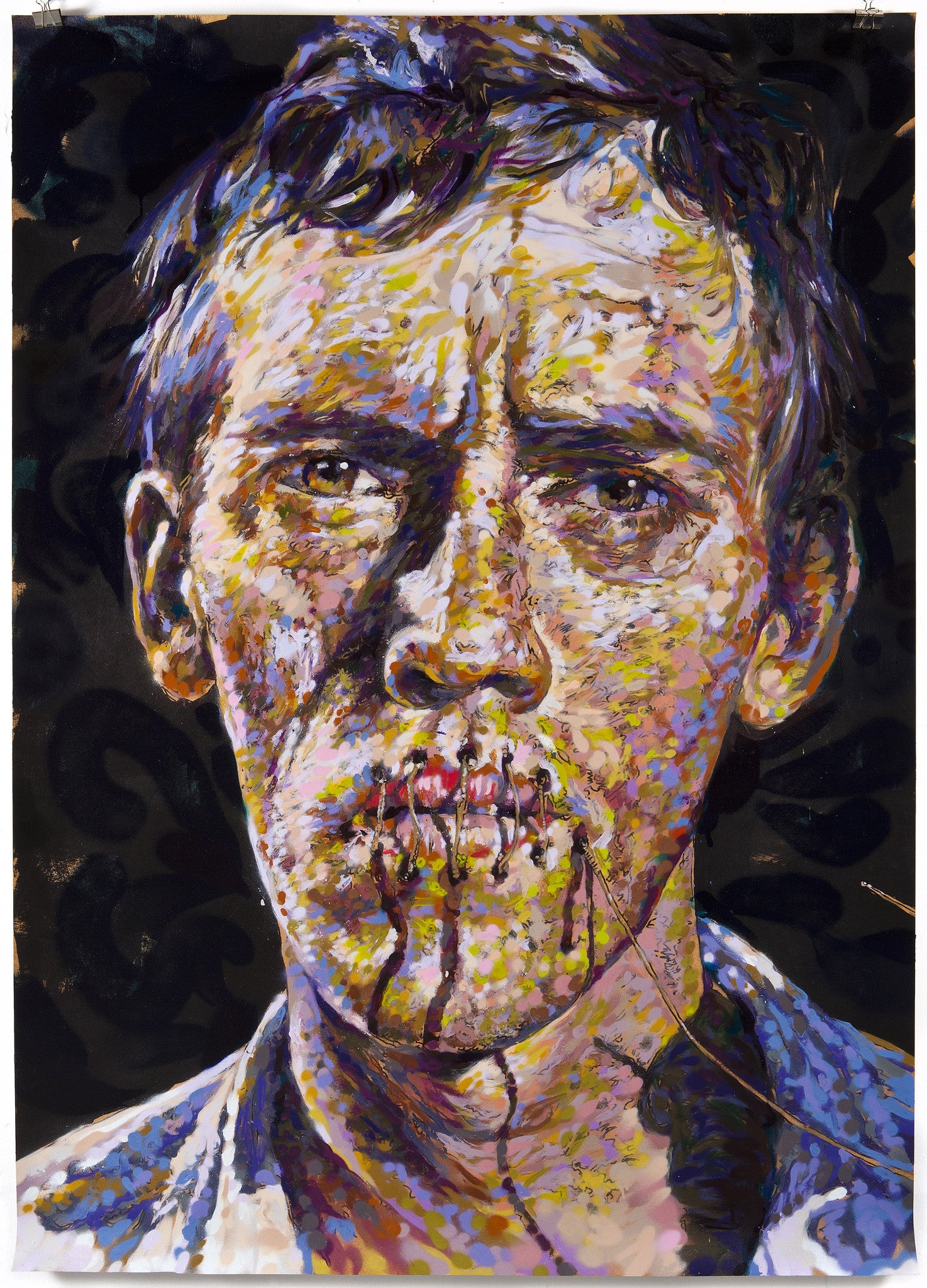 Brett Cook " David Wojnarowicz" Painting