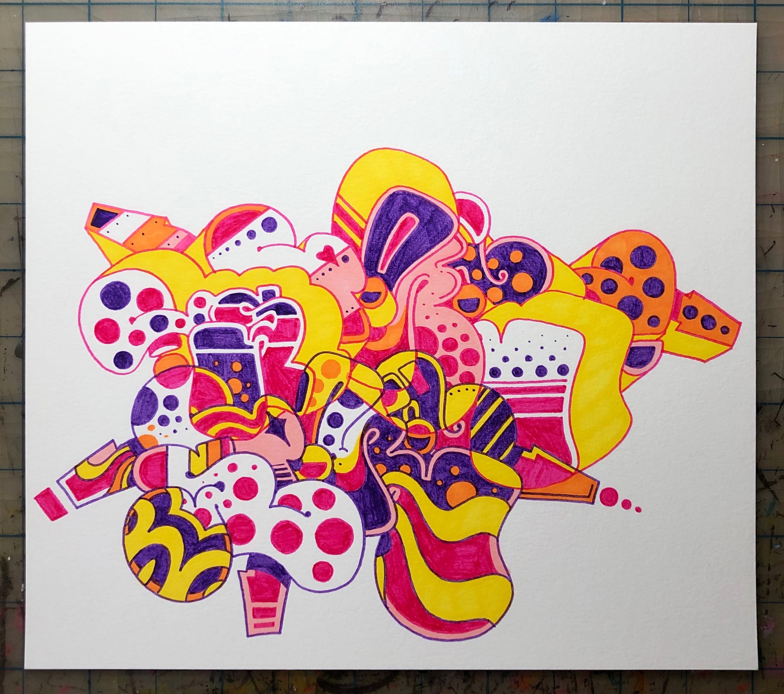 Sp.One - "Loosies 10"  drawing