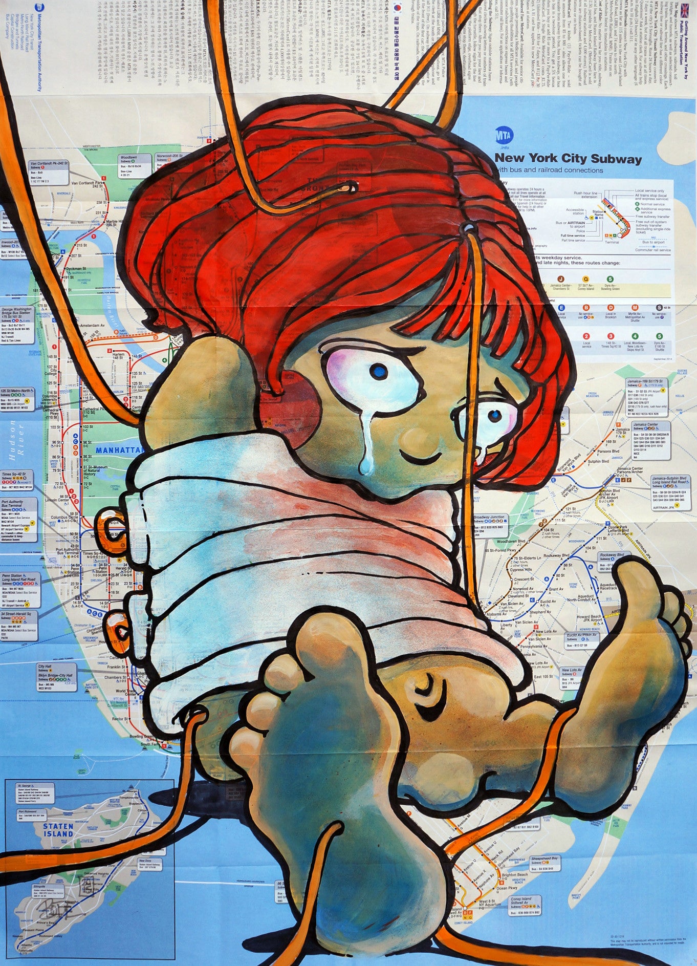 MARK BODE " Self " Map