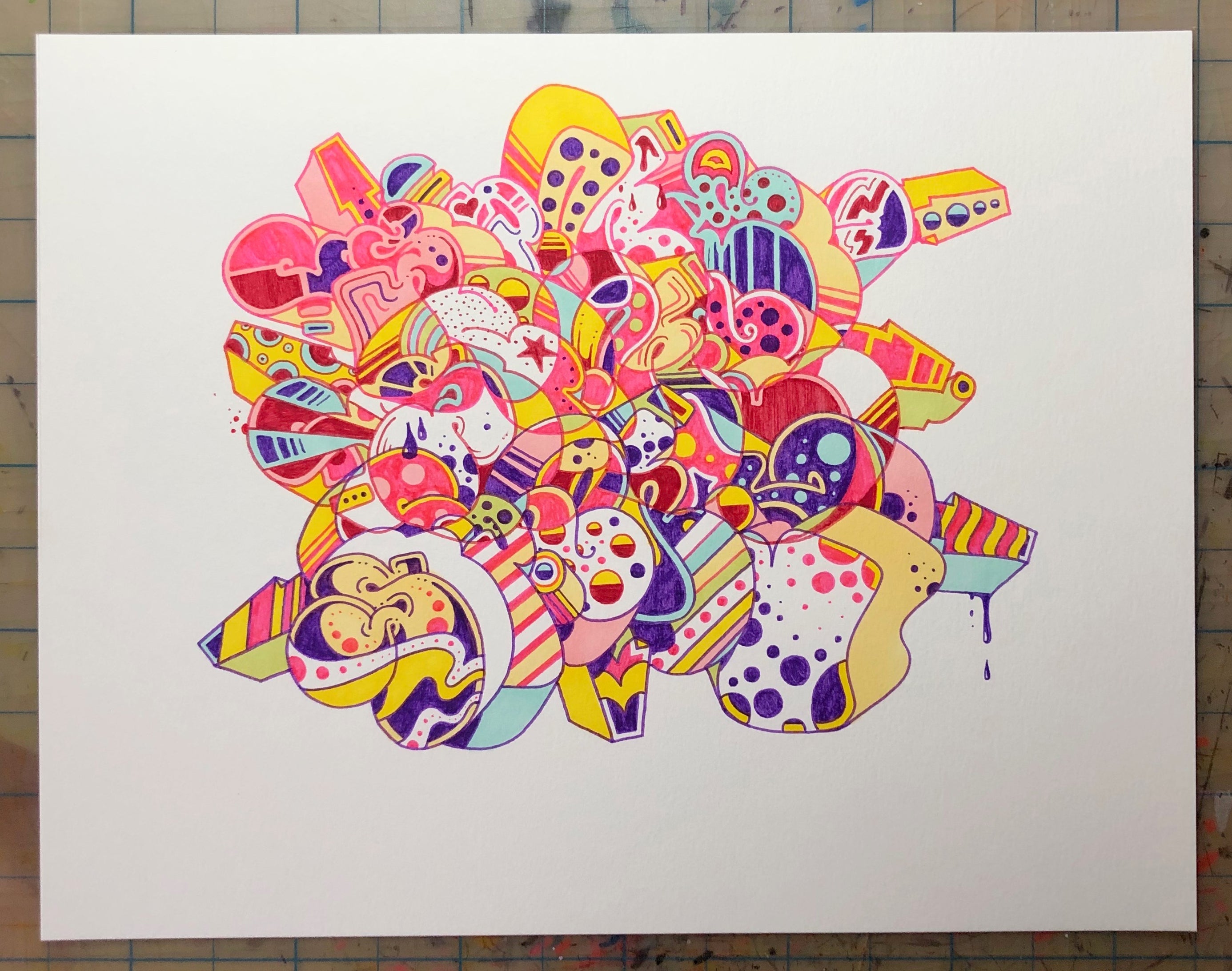 Sp.One - "Loosies 6"  drawing