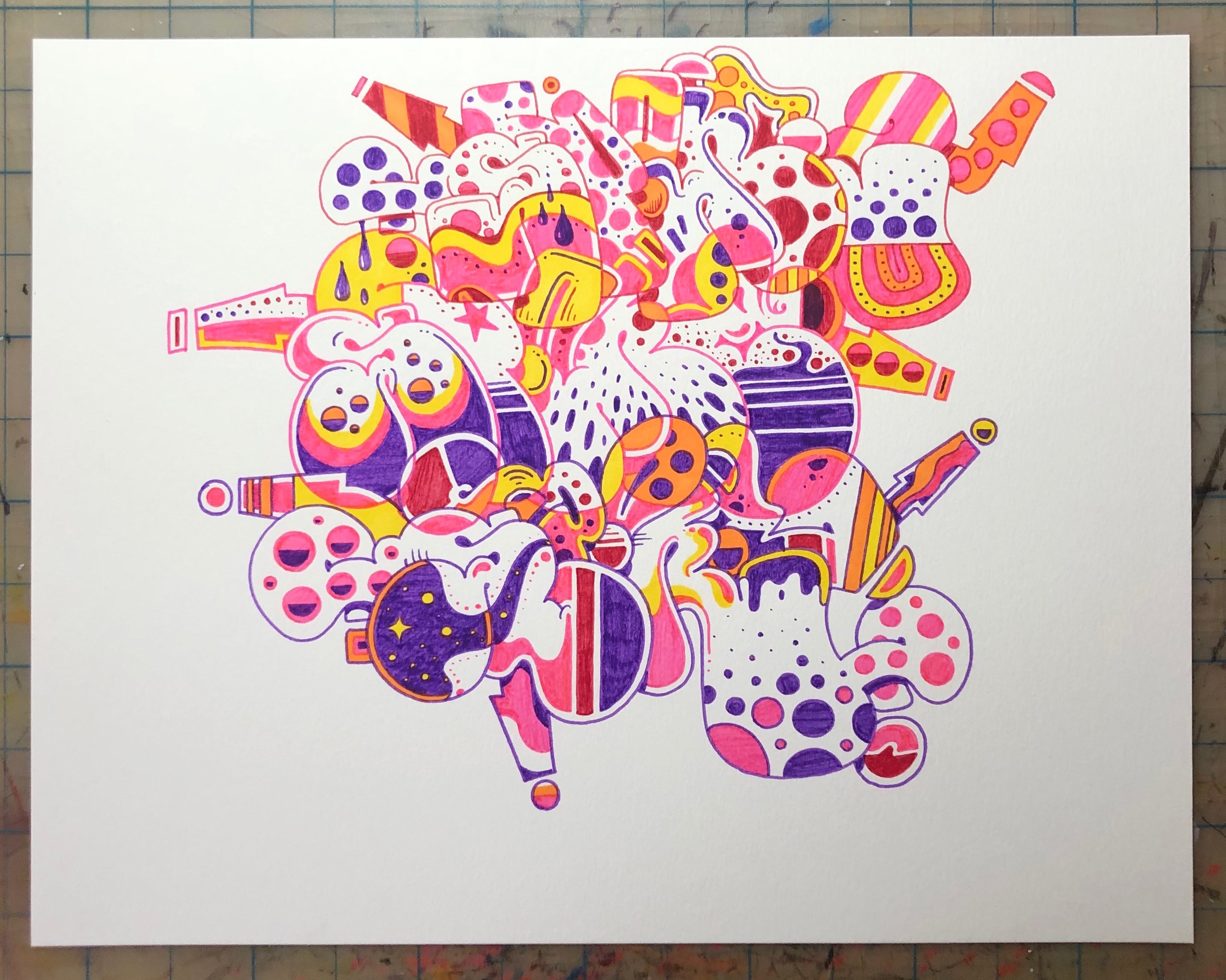 Sp.One - "Loosies 7"  drawing