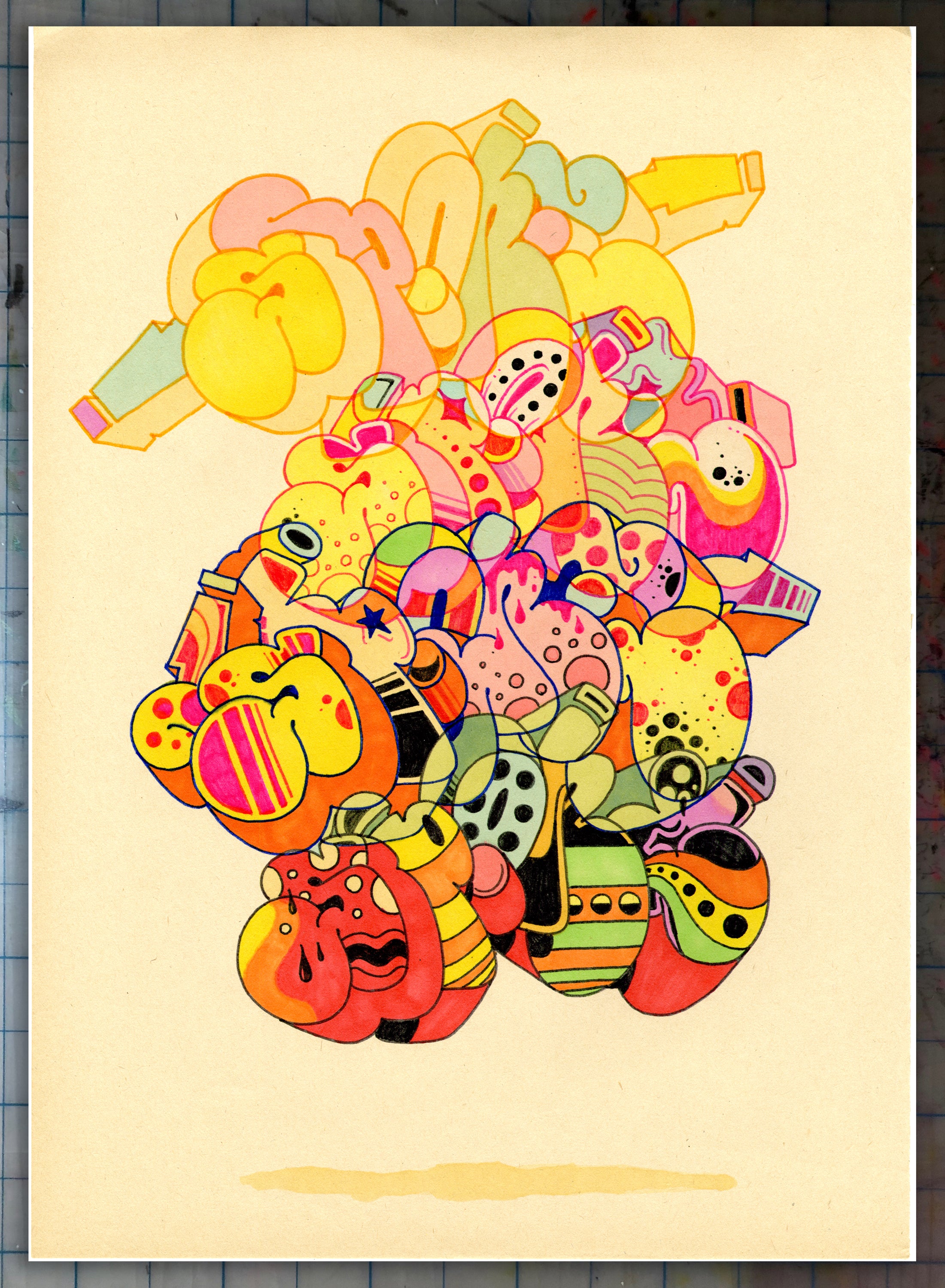 Sp.One - "Loosies 9"  drawing