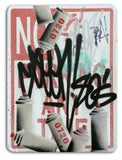 GRAFFITI ARTIST SEEN -  LARGE "No Parking"