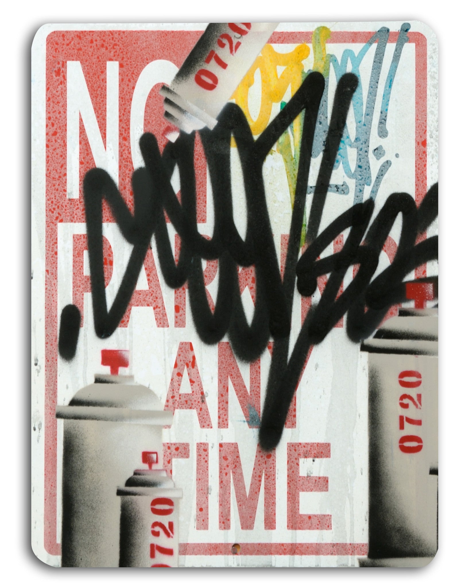 GRAFFITI ARTIST SEEN -  LARGE "No Parking"