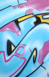 GRAFFITI ARTIST SEEN -  "Subway S #4"  Painting on paper