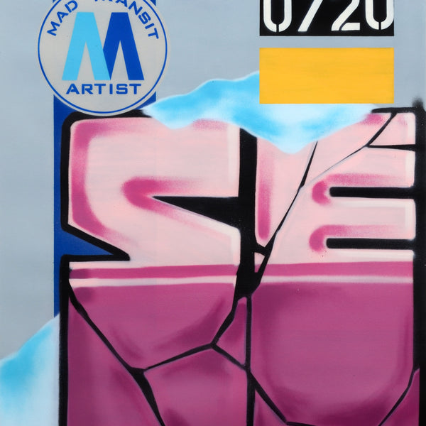 GRAFFITI ARTIST SEEN - "MTA" Canvas