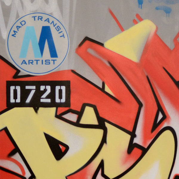 GRAFFITI ARTIST SEEN - "Mad Transit Psycho"