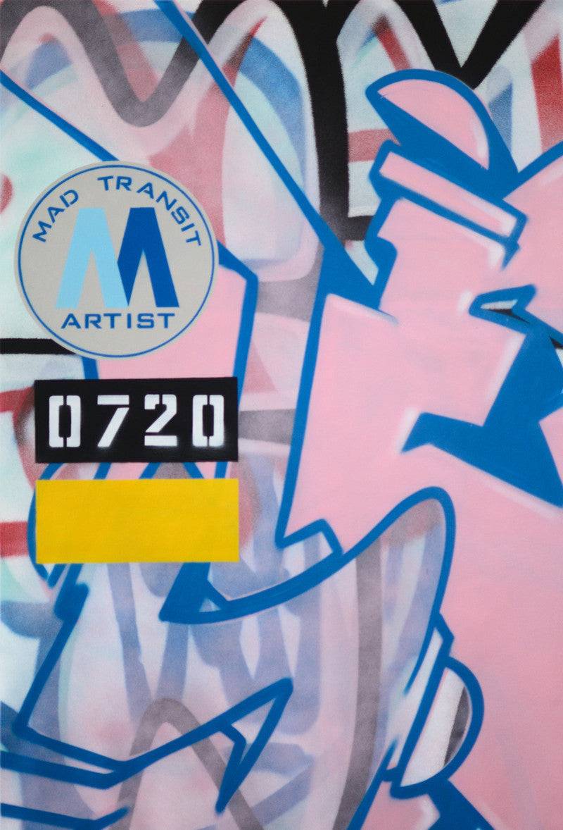 SEEN - "Mad Transit #12" Canvas