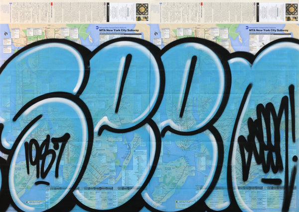 SEEN - "Bubble Diptych" Map