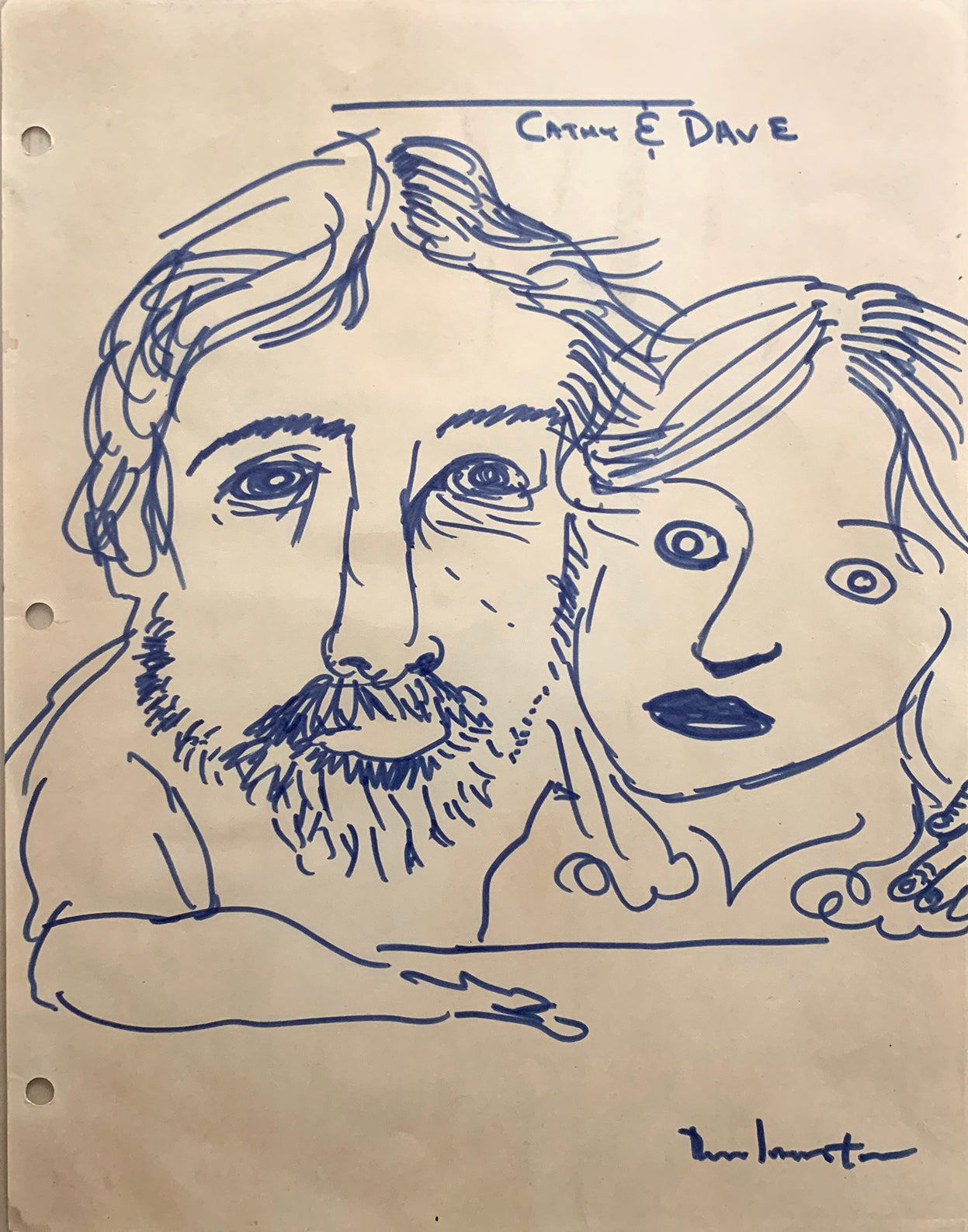 DANIEL JOHNSTON -  "Cathy & Dave"