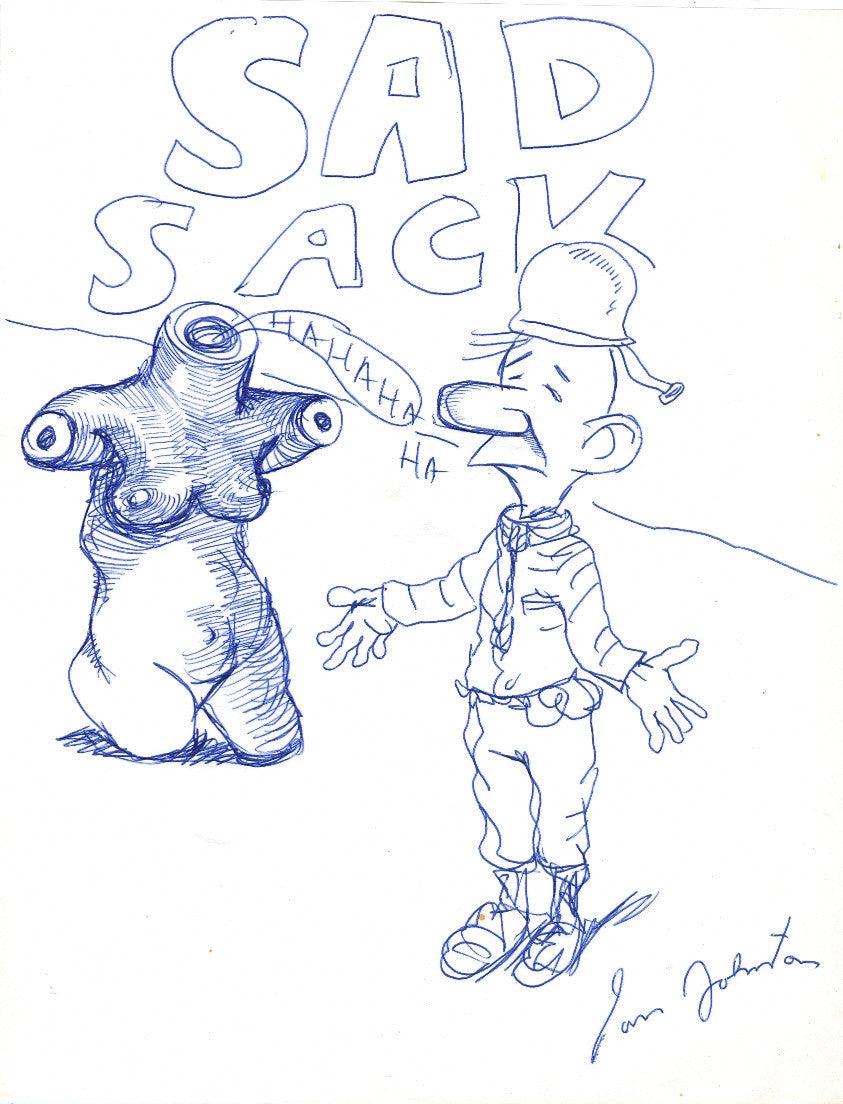 DANIEL JOHNSTON -  "Sad Sack "