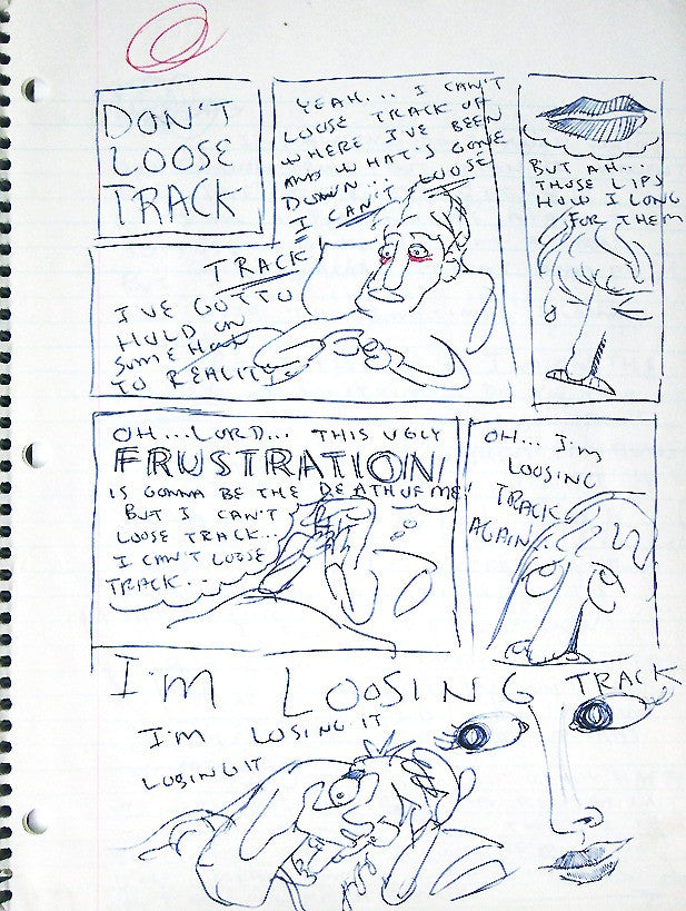 DANIEL JOHNSTON -  "Don't Loose Track"