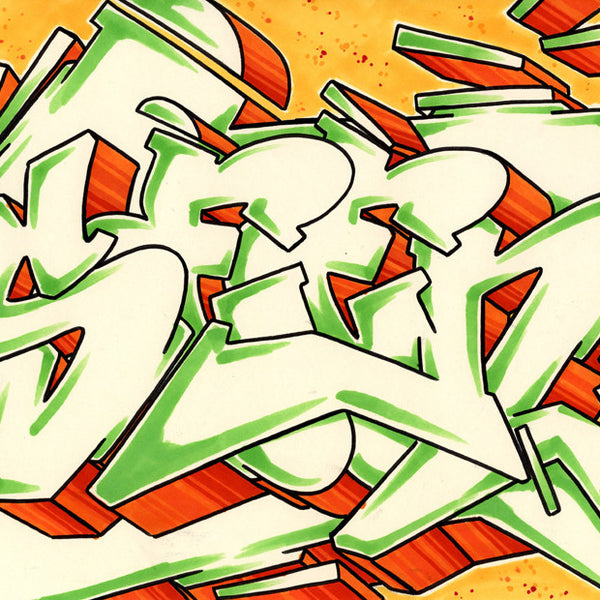 GRAFFITI ARTIST SEEN - WildStyle 2- Drawing
