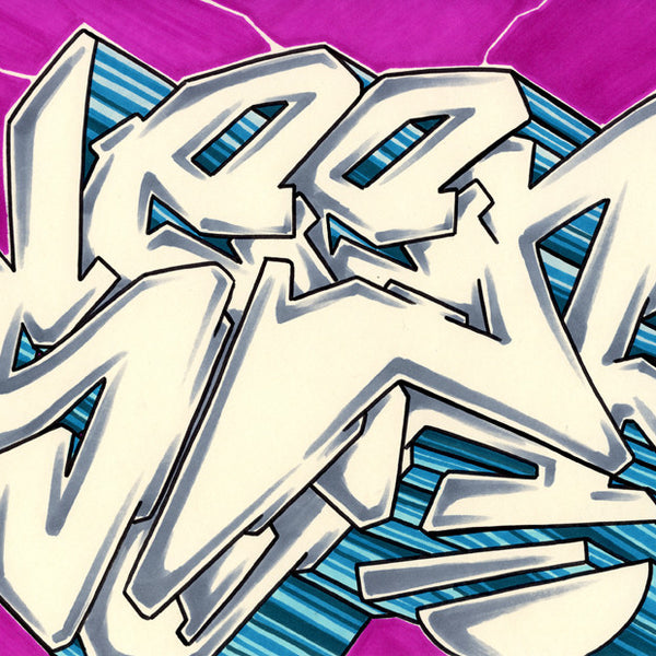 GRAFFITI ARTIST SEEN - WildStyle 3- Drawing