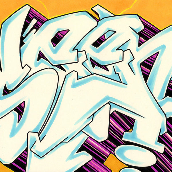 GRAFFITI ARTIST SEEN - WildStyle 6- Drawing