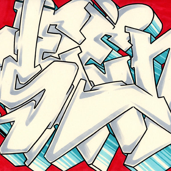 GRAFFITI ARTIST SEEN - WildStyle 8- Drawing