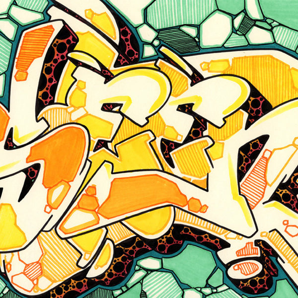 GRAFFITI ARTIST SEEN - WildStyle 14- Drawing