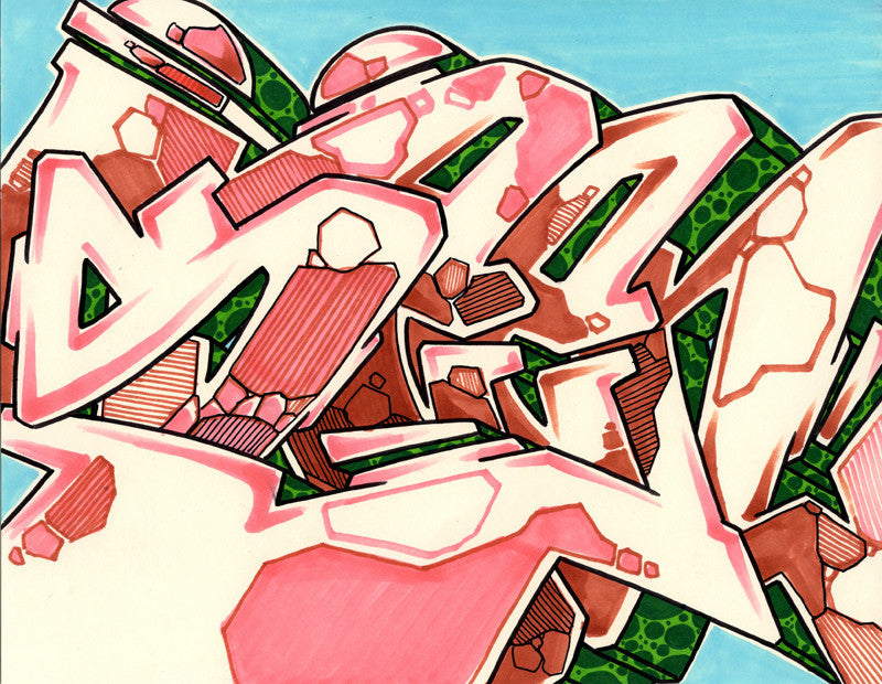 GRAFFITI ARTIST SEEN - WildStyle 17- Drawing