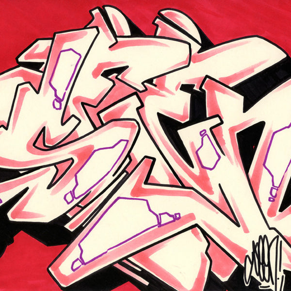 GRAFFITI ARTIST SEEN - WildStyle 20- Drawing