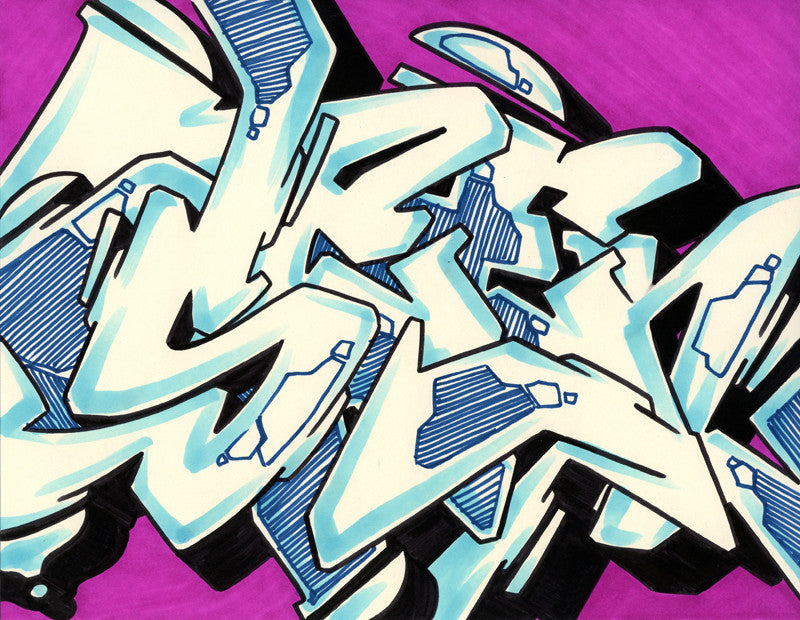 GRAFFITI ARTIST SEEN - WildStyle 23- Drawing