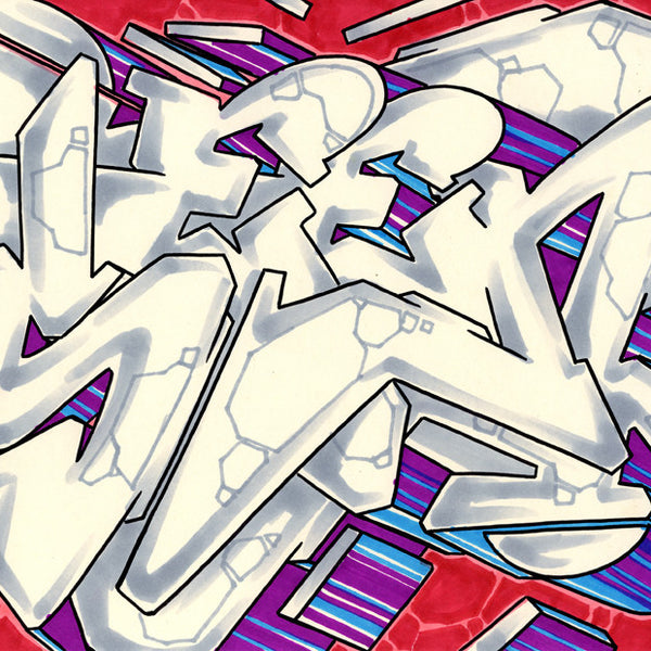GRAFFITI ARTIST SEEN - WildStyle 26- Drawing