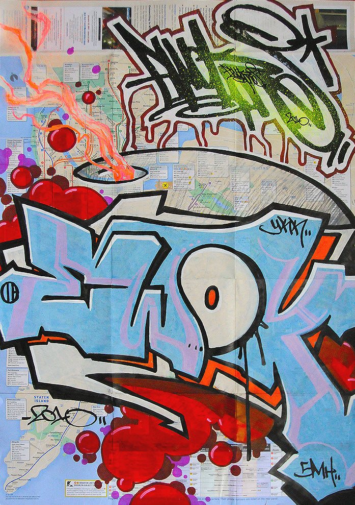 EWOK 5MH - "Untitled 1" NYC Map