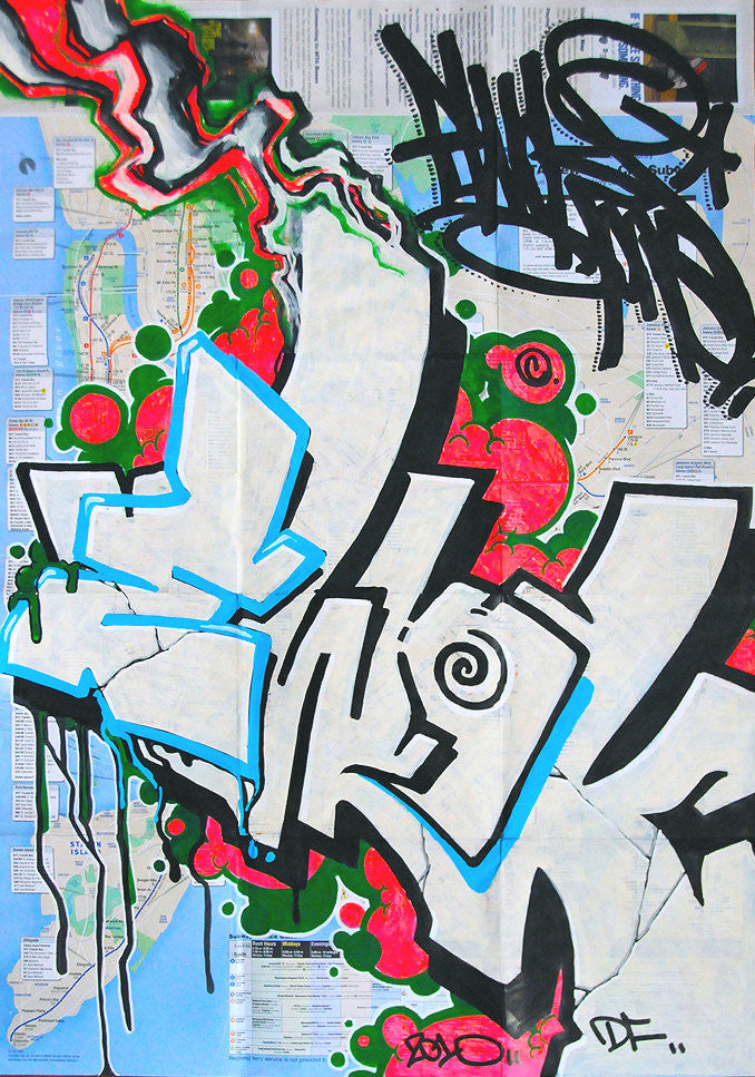 EWOK 5MH - "Untitled 4" NYC Map