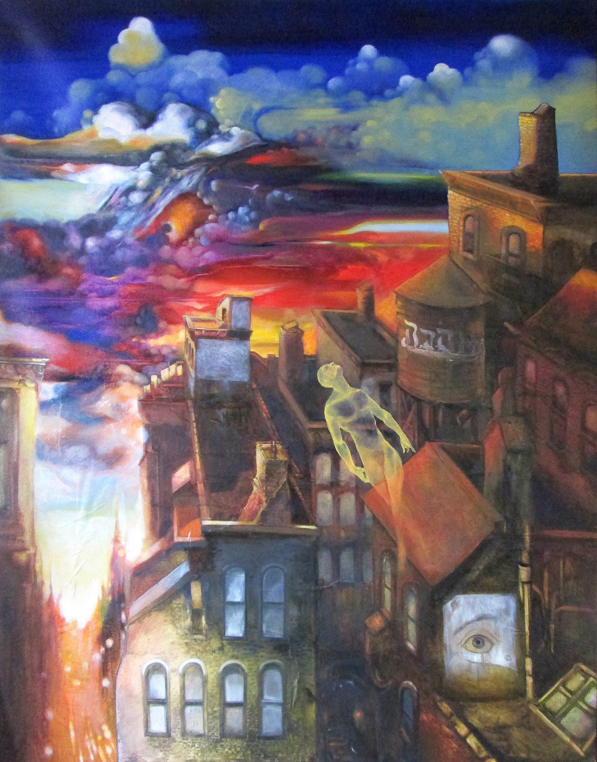 EZO - "Love dragon" Painting