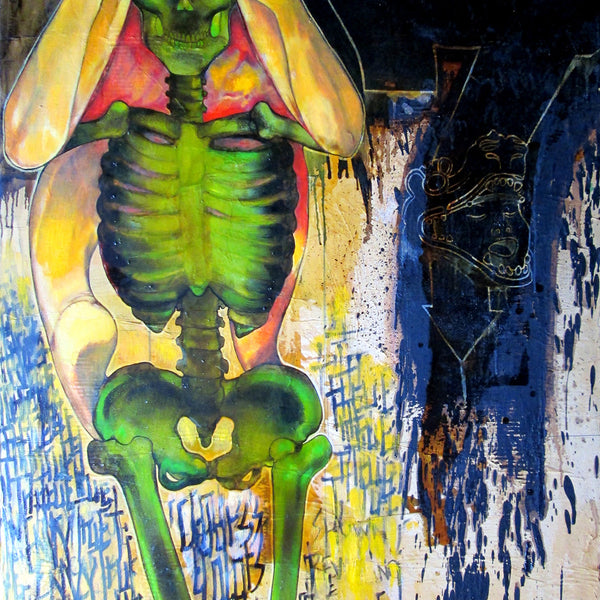EZO - "Envy (skeleton)" Painting