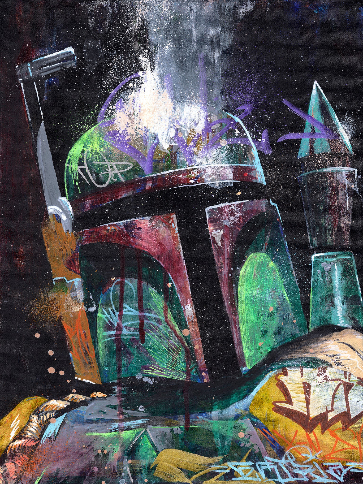 ESTRIA "Boba Fett" Painting