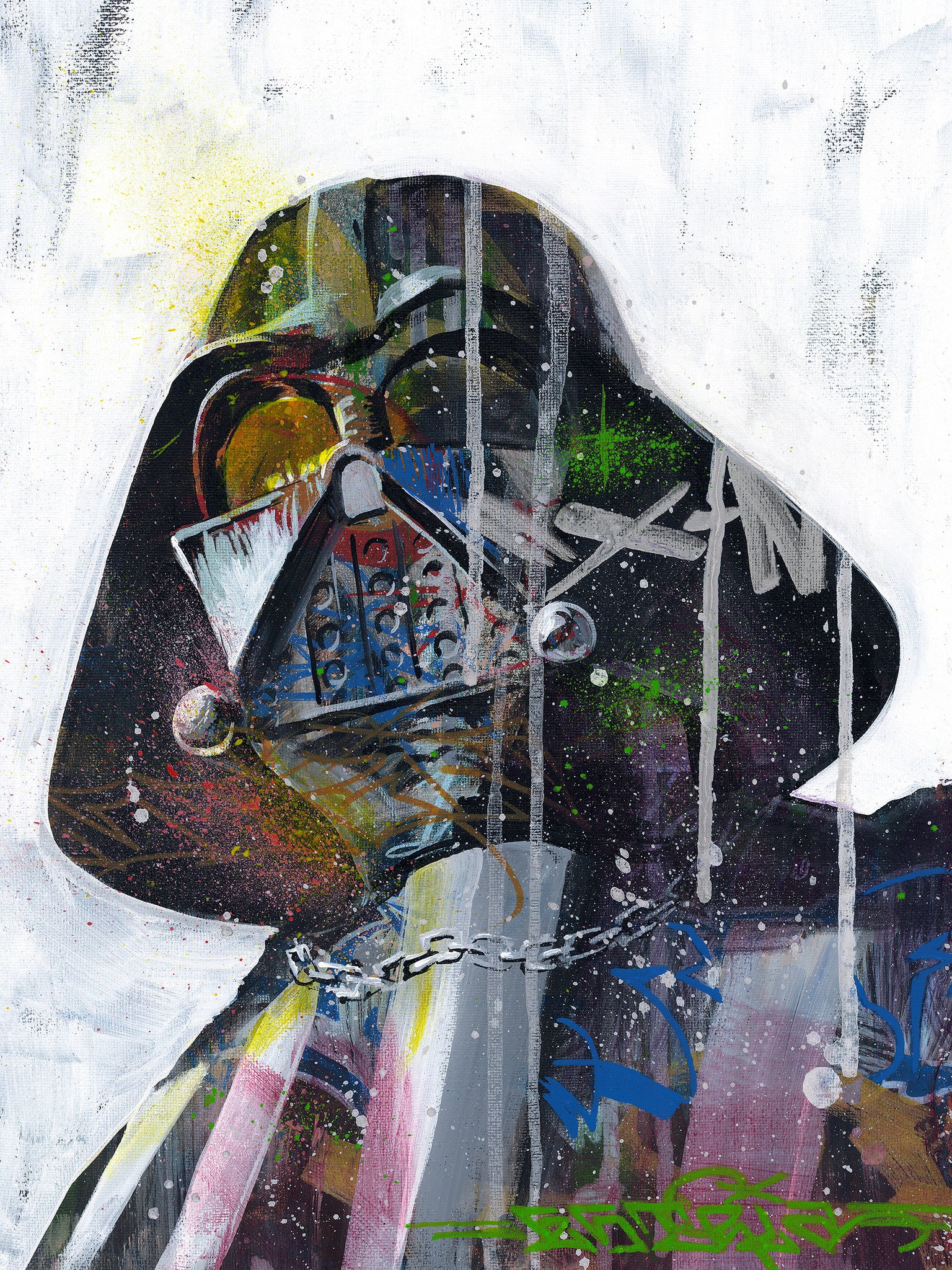 ESTRIA "Darth Vadar" Painting