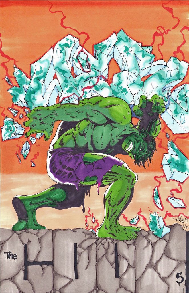 WEB - "Even He Can't Handle Us" Blackbook Drawing