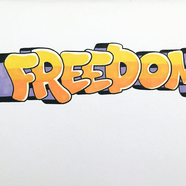 FREEDOM   -  Black Book Page