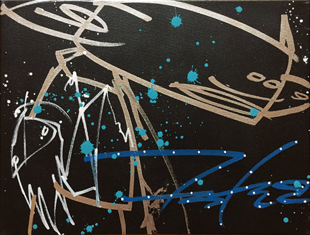 絵画 FUTURA2000 // 5PAC OFFICER SERIES X 5 FUTURA2000 laboratories TEXT MESSENGERS 5PAC OFFICER SERIES