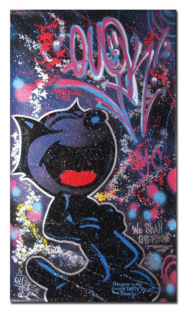 QUIK - "We shall overcome" Painting