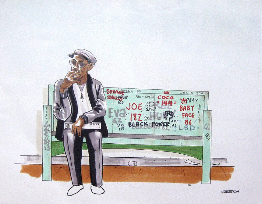 FREEDOM - "Subway Bench"