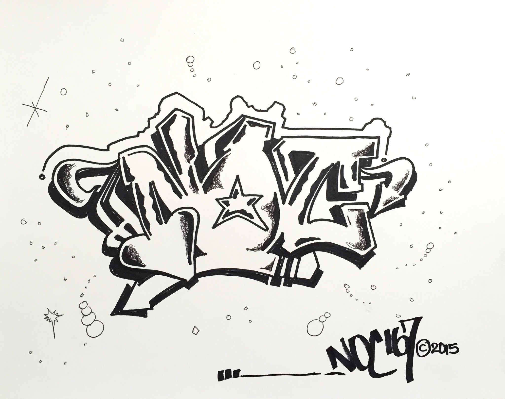 NOC 167 - "NOC" Drawing