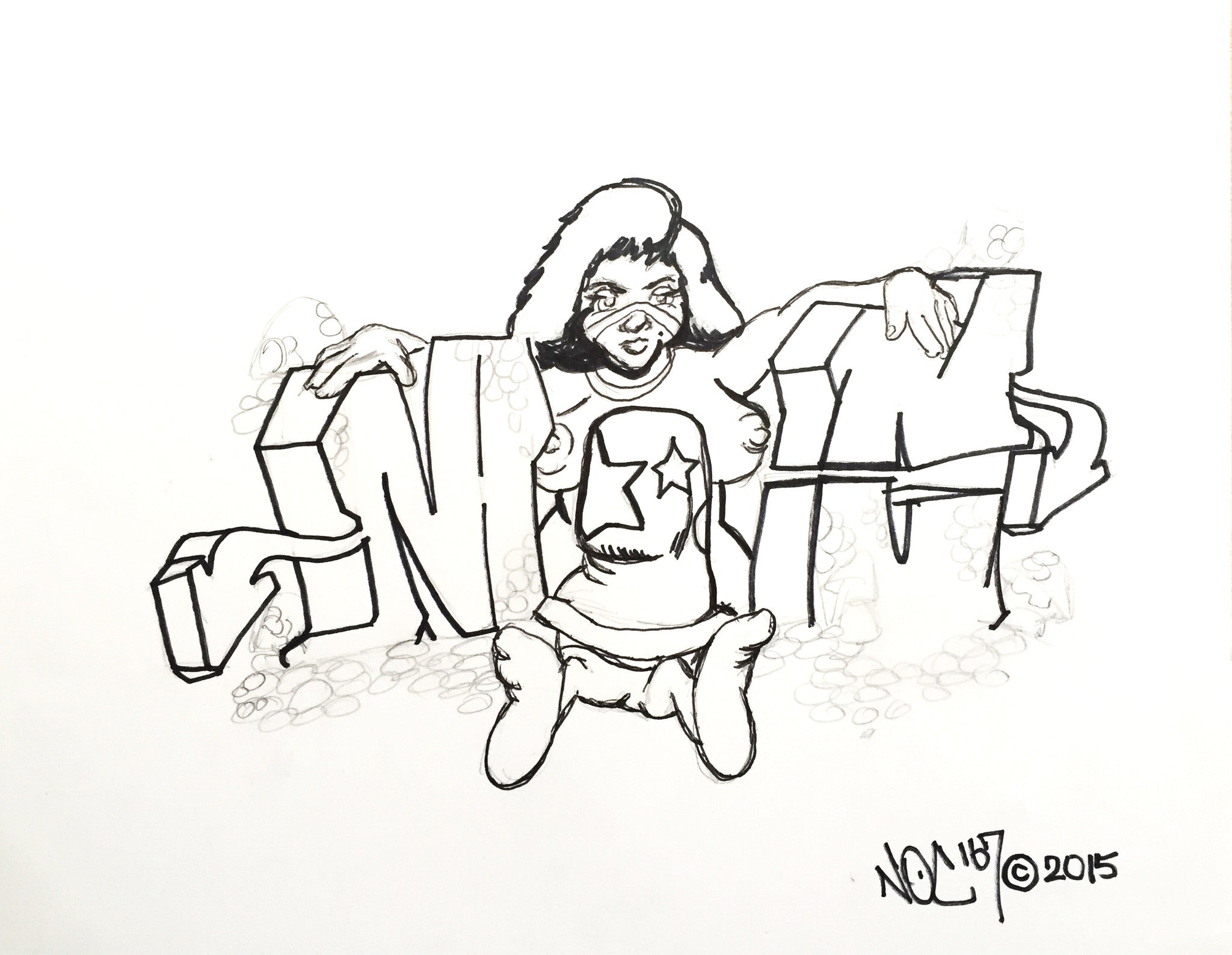 NOC 167 -"NOC" Drawing